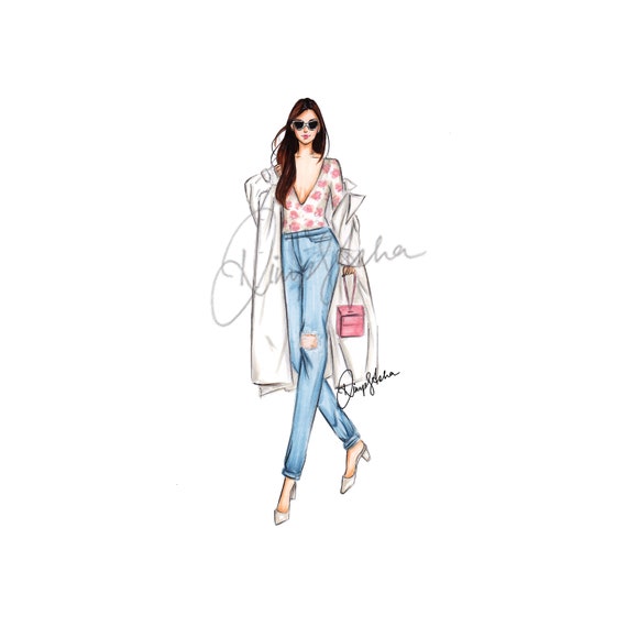Buy Fashion Coloring Book Original  Beautiful Fashion Sketches Created by  Professional Fashion Illustrator for Easily Coloring and Stress Reliving Fashion  Drawing  Coloring Sketchbook for Beginner Paperback  26 Feb 2020