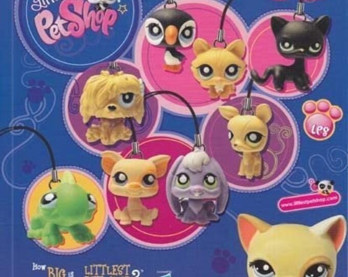 Littlest Pet Shop Danglers Set of 4 Charms Etsy