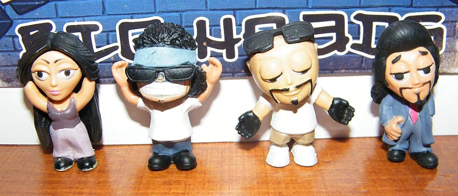 Big Heads Homies 3D Figurines Set of 8 collectible Cake Etsy