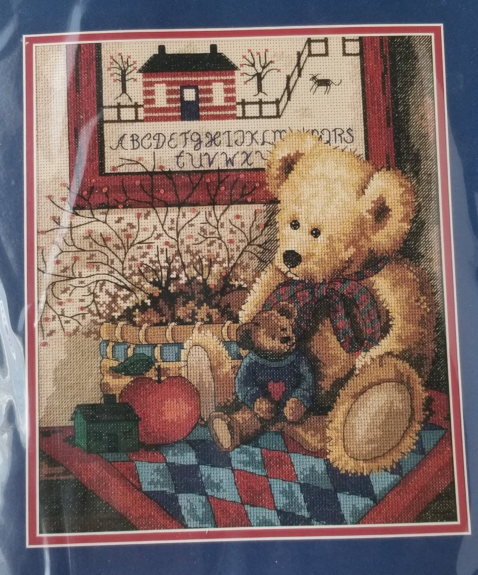 Sunset Counted Cross Stitch Kit old Teddies Etsy