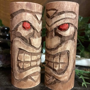 Hatchet tiki head