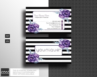younique business cards independent presenter compliant marketing material purple floral design digital download machinewerks - Younique Business Cards younique business cards independent presenter compliant marketing material purple floral design digital download machinewerks - Younique Business Cards