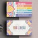 LLR Business Cards, Fashion Retailer Marketing Materials, Print Options or Digital Download, MachineWerks Design LLCBC_0002 