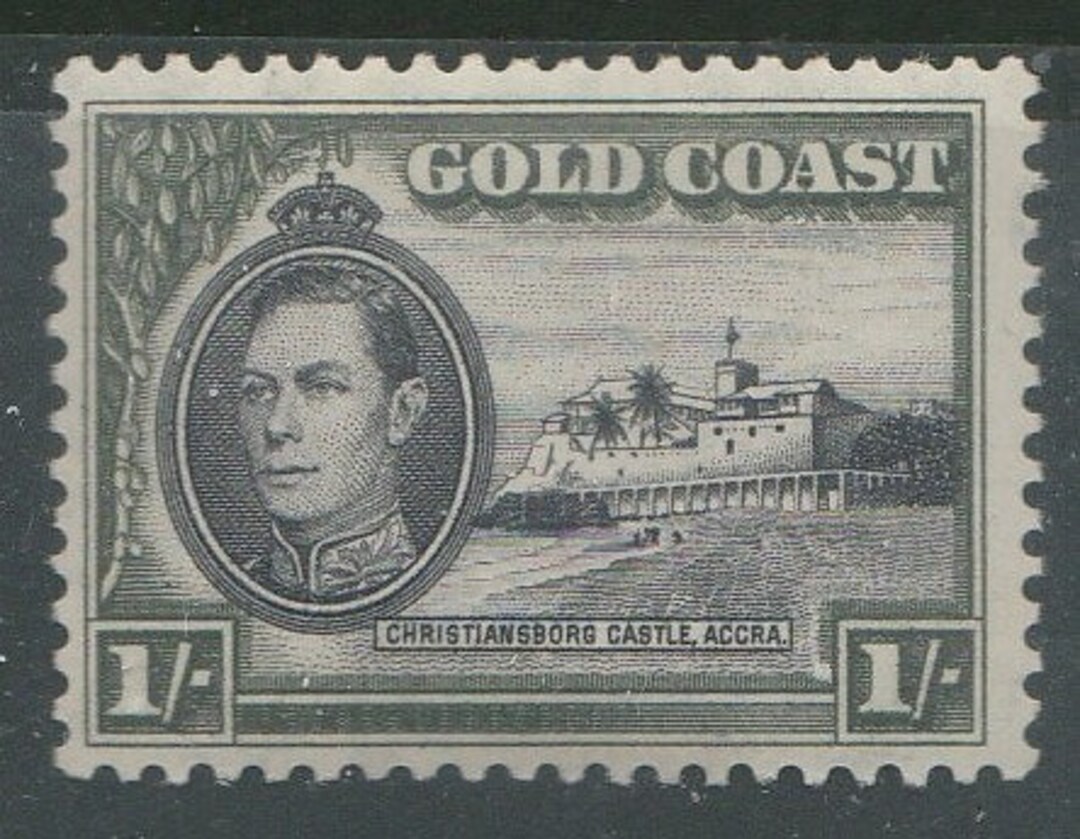 Gold Coast 1940 3d Christiansborg Castle SG 128 L/m/mint - Etsy
