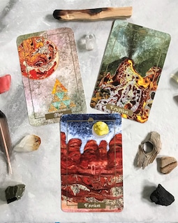 Illuminated Earth Oracle Card Deck, Oracle Deck, Oracle Cards