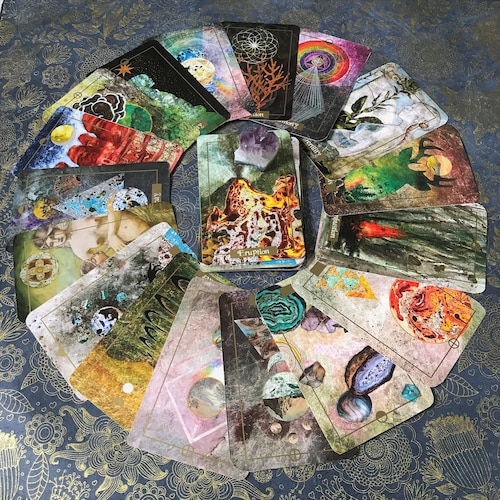 Illuminated Earth Oracle Card Deck, Oracle Deck, Oracle Cards