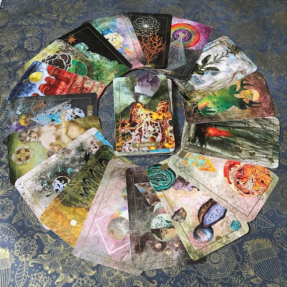 Baraja de cartas de Oráculo de la Tierra Iluminada, Baraja de Oráculo,  Cartas de Oráculo, Baraja de Tarot, Cartas de Tarot, Adivinación -   México