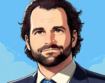 Personalisiertes Anime Portrait - Benutzerdefinierte Cartoon Portraits vom Foto, Geburtstag, Hochzeit, Jubiläumsgeschenk, Anime PFP