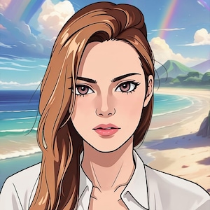 Custom Anime Portrait From Photo, Custom PFP Anime Art, PFP Social Media Avatar, Custom Manga Cartoon Character, Digital Commission Artwork