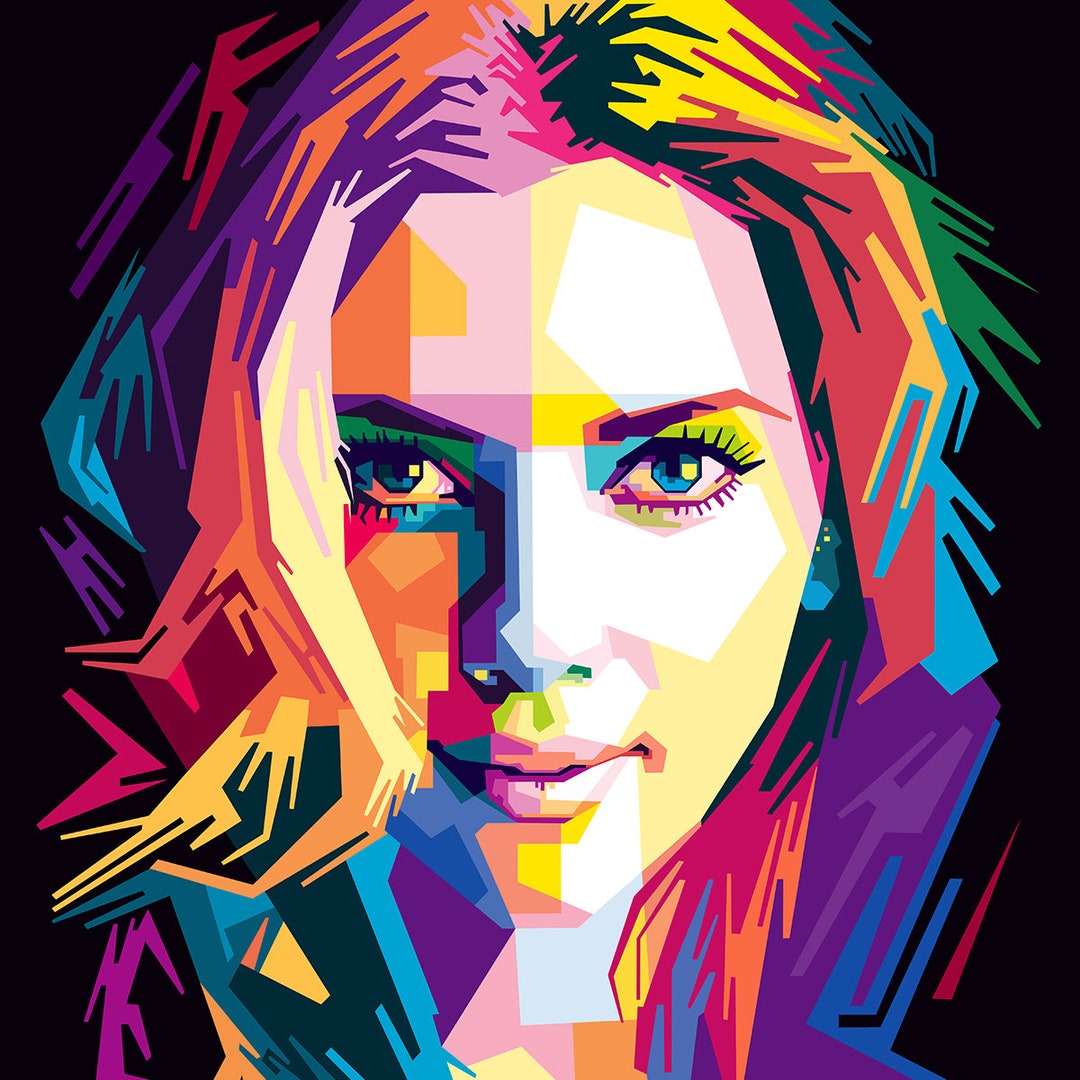 WPAP / Wedha's Pop Art Portrait - Modern Abstract Picasso