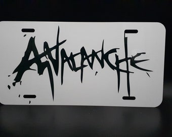 Placa de Licença Avalanche