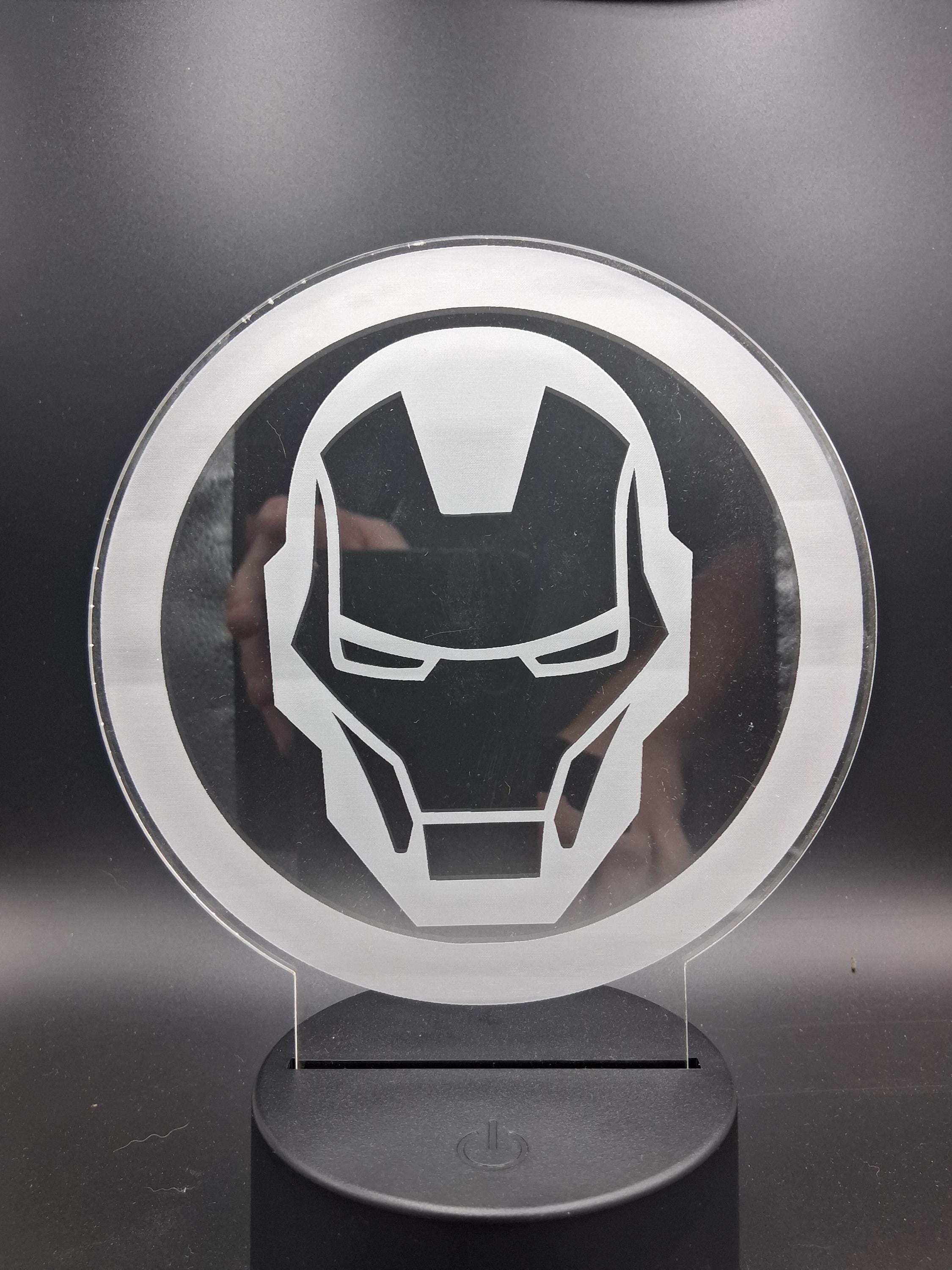 Marvel Rivals Acrylic LED Symbol Light | Etched Hero Logo Display ...