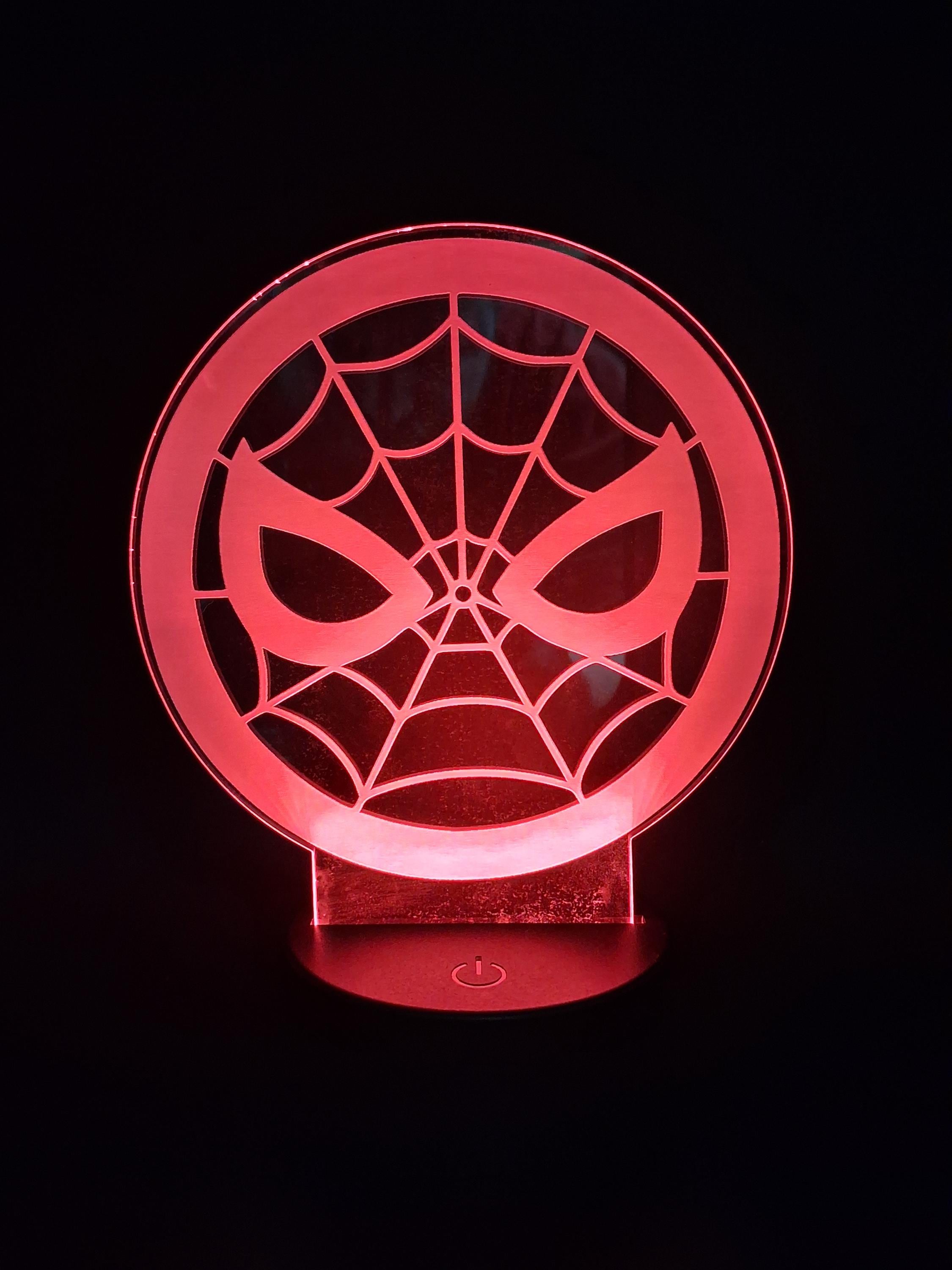 Marvel Rivals Acrylic LED Symbol Light | Etched Hero Logo Display ...