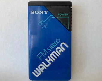 Walkman Sony WM-31 avec notice (bleu) baladeur cassettes stereo