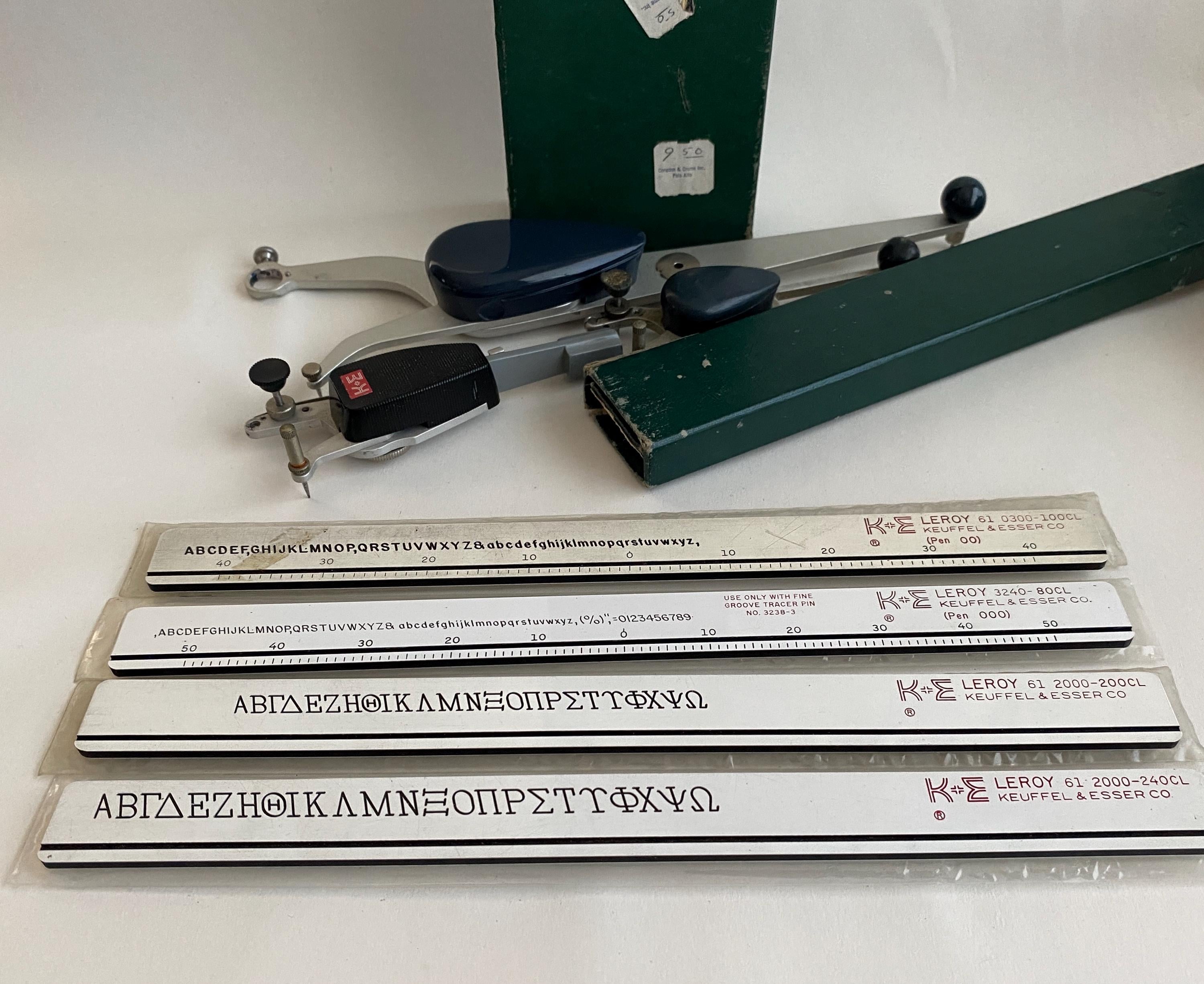 Vintage Keuffel and Esser Drafting Set - Etsy