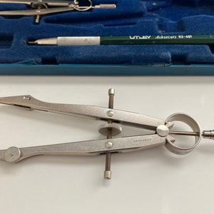intertech Drawing Instruments West German / Drafting Tools / Utley Achievers Italy