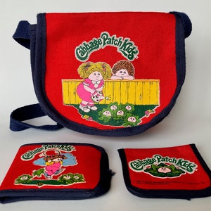 Cabbage Patch Kids Purse Set 1980&#39;s Vintage Toys
