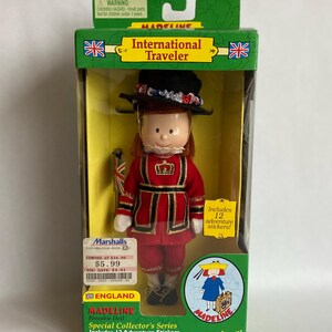 Madeline England 8&quot; Doll International Traveler Collector&#39;s Series by Eden in Original Box / Collectible Dolls