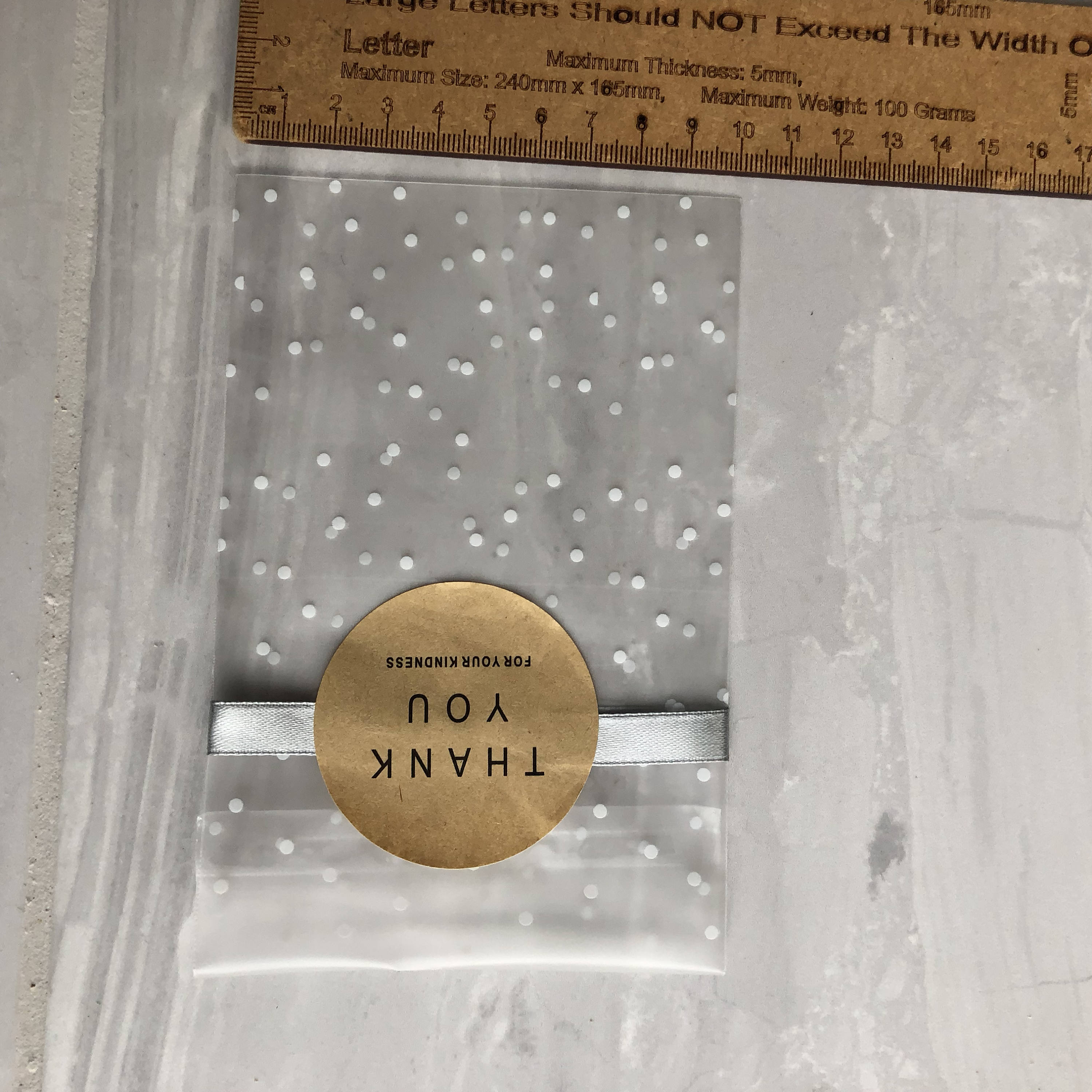 Extra large polka dot strong cellophane bags favor bags Etsy