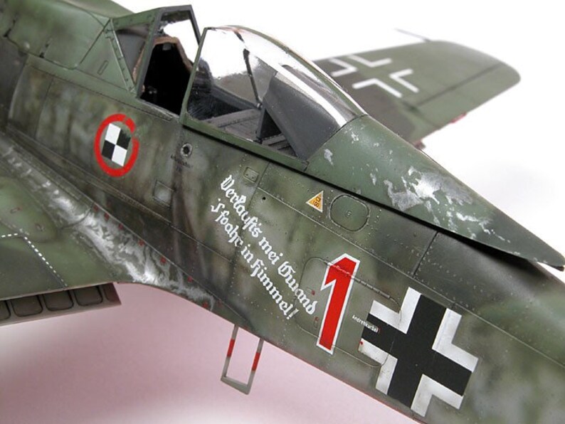 Scale model aircraft the FockeWulf Fw 190 Würger Etsy