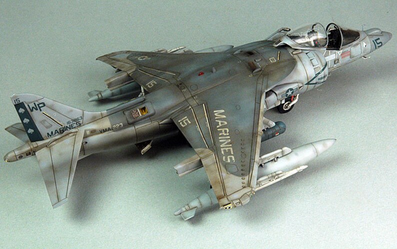 harrier scale model