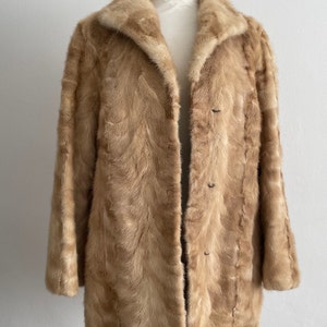 1960s mink fur coat vintage 60s real mink fur coat zdjęcie 7