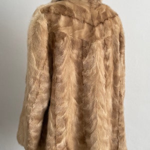 1960s mink fur coat vintage 60s real mink fur coat zdjęcie 9