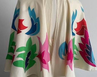 Vestido de seda de inspiración vintage de Nane Creations Le Benerais Paris / década de 1930