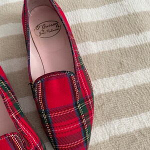 Young Modern Tartan Plaid Martin Loafer