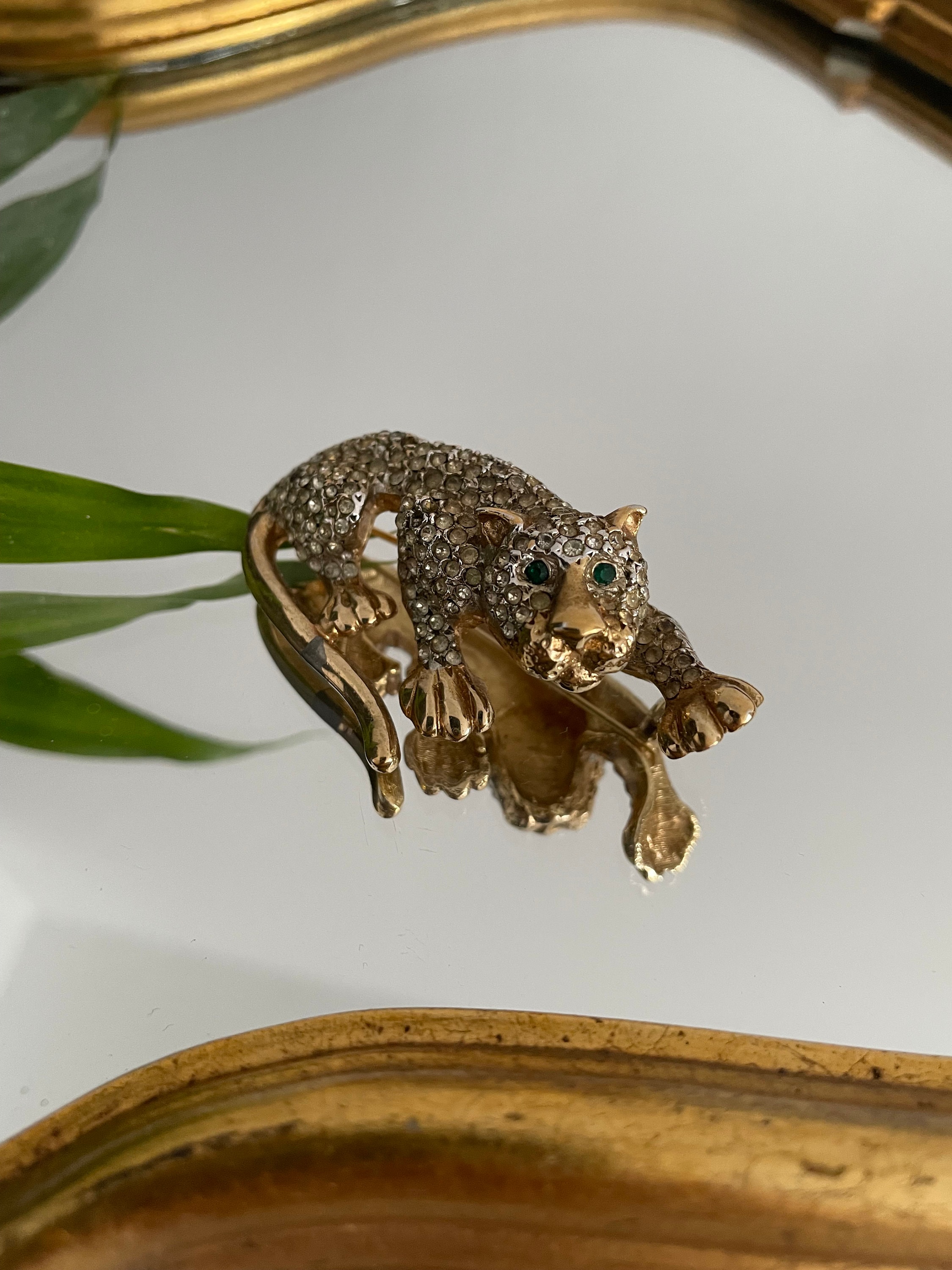 1950s Leopard Brooch - Etsy