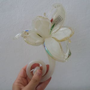Murano glass ornament  |Three swans ornament | Made in Italy