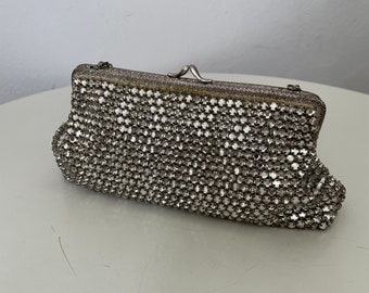 1930s rhinestones evening purse