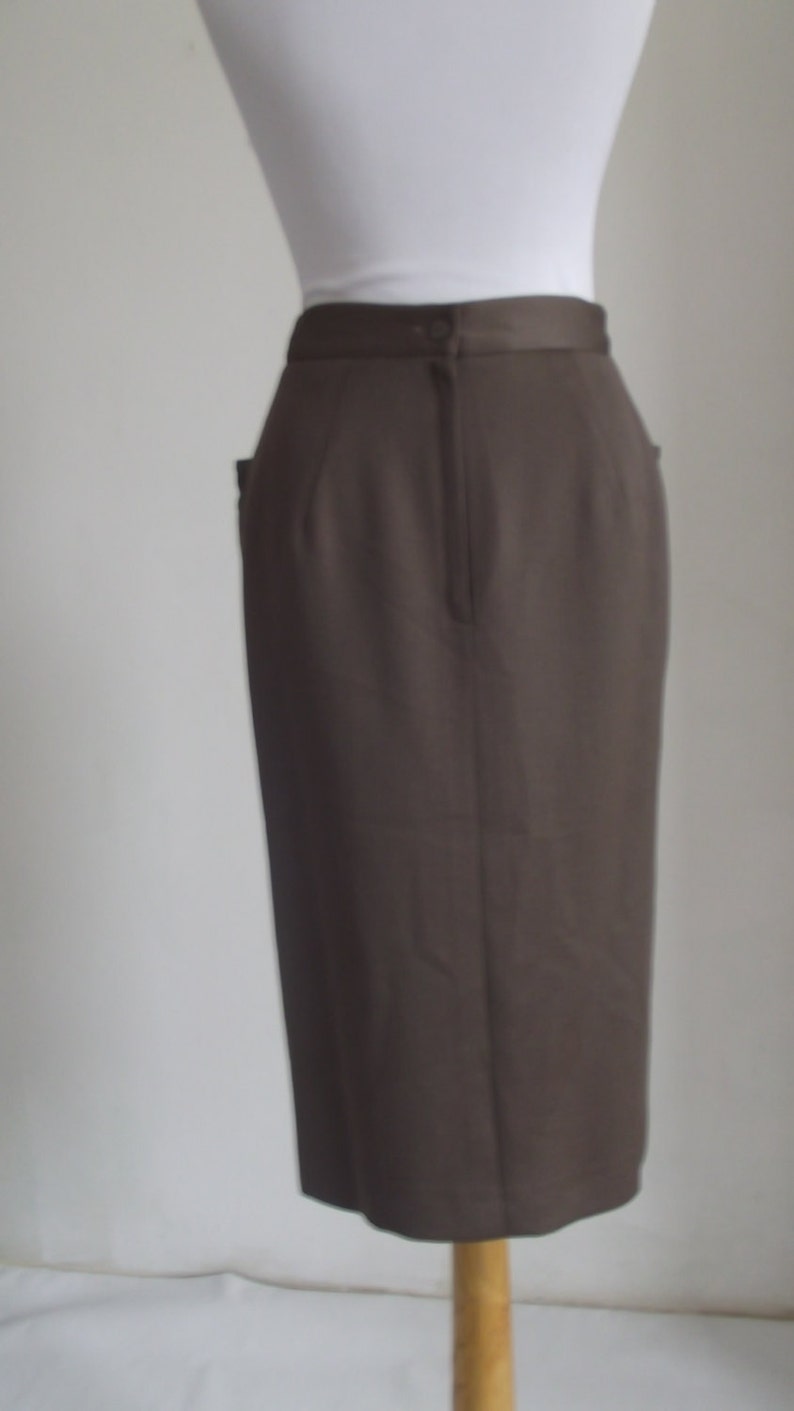 Claude Jaworski pencil skirt high waisted skirt vintage70s-80s designer s