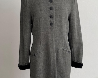 Abito grigio vintage anni '40