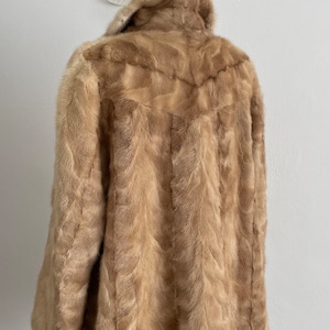 1960s mink fur coat vintage 60s real mink fur coat zdjęcie 2