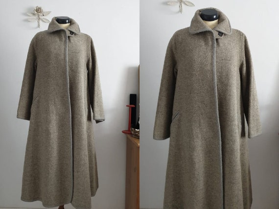 1950s wool coat | vintage 50s wool cape