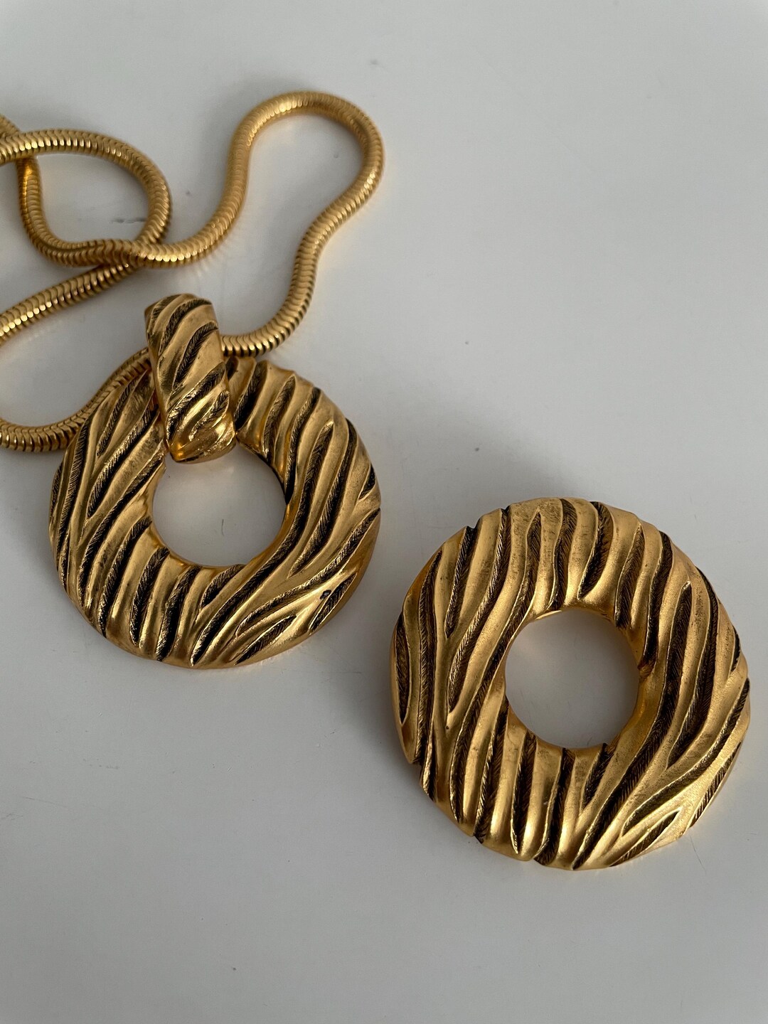 イヴ・サンローランネックレスヴィンテージ 1990年代ヴィンテージ YSL ジュエリーセット | イヴ・サンローラン