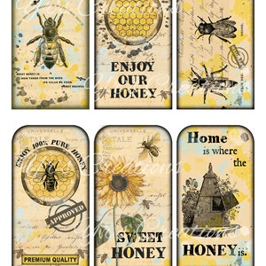 PRINTABLE HONEY LABELS Bee Tags for Jars vol.2 Beekeeper | Etsy