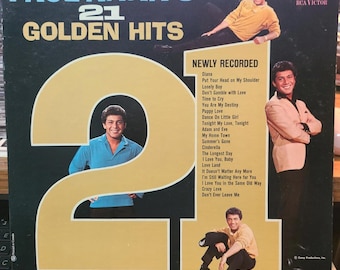 PAUL ANKA ~ 21 Golden Hits ~ Álbum de vinilo en Canadá