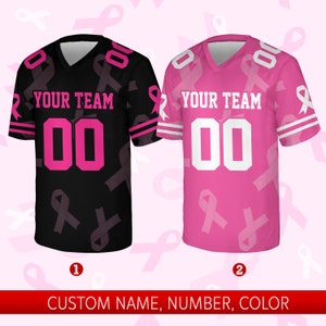 Puck Cancer Breast Cancer Awareness Hockey Jersey -  Singapore