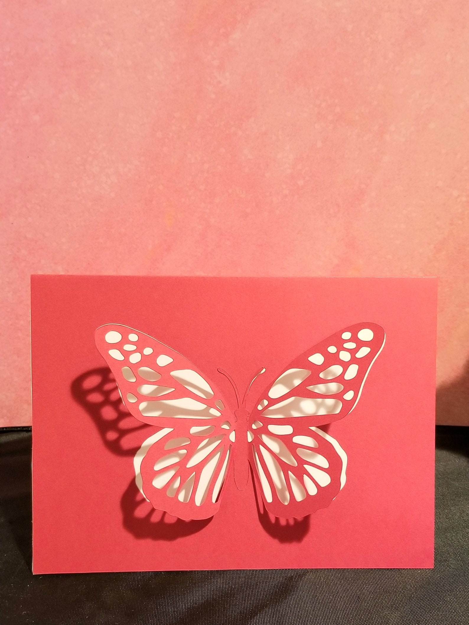 Handmade Card Butterfly Card Pop-out Butterfly Card - Etsy UK