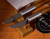 DOUBLE pen Ruling pen Folded pen Rulded pen) for expressive calligraphy SAMPLES WW shipping