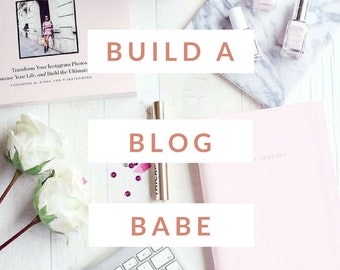 FREE COURSE "Build a Blog Babe" WordPress Theme + Workshop | Blogging Course
