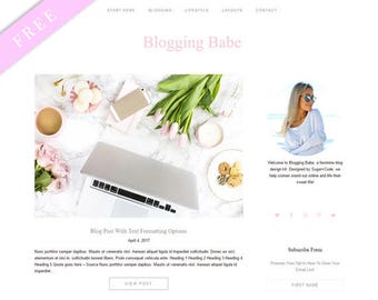 FREE Blogging Theme + WordPress Workshop