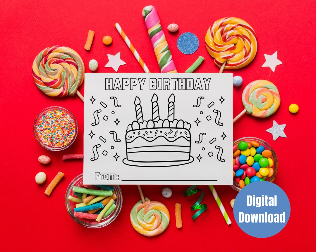 Happy Birthday Printable Classroom Birthday Activity - Etsy