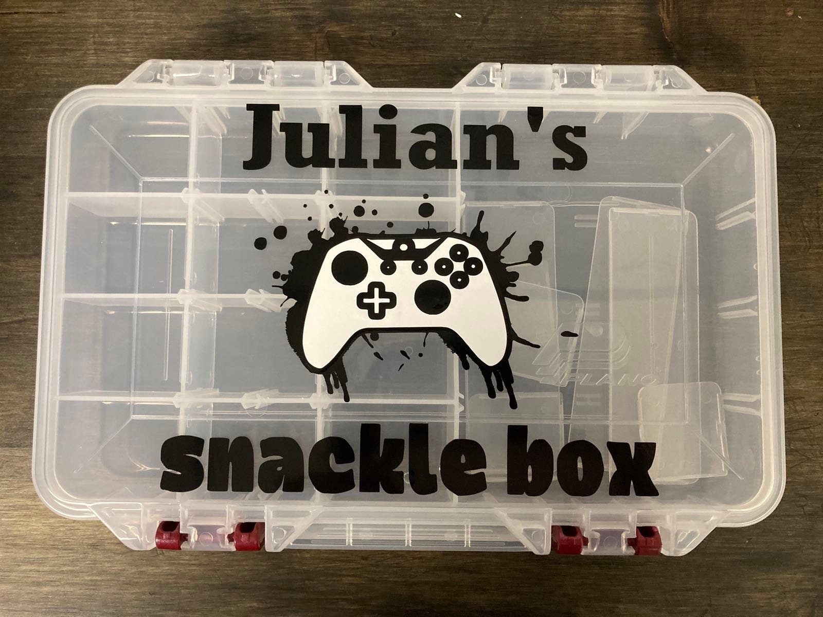 Personalized Snackle Box, Xbox Gamer Snackle Box, Charcuterie on the Go 