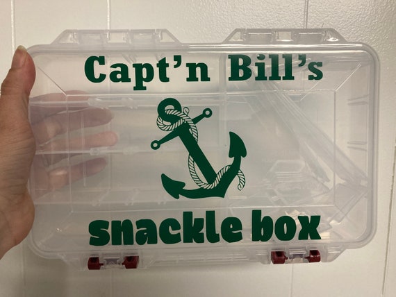 Personalized Snackle Box, Nautical Themed Snackle Box, Charcuterie