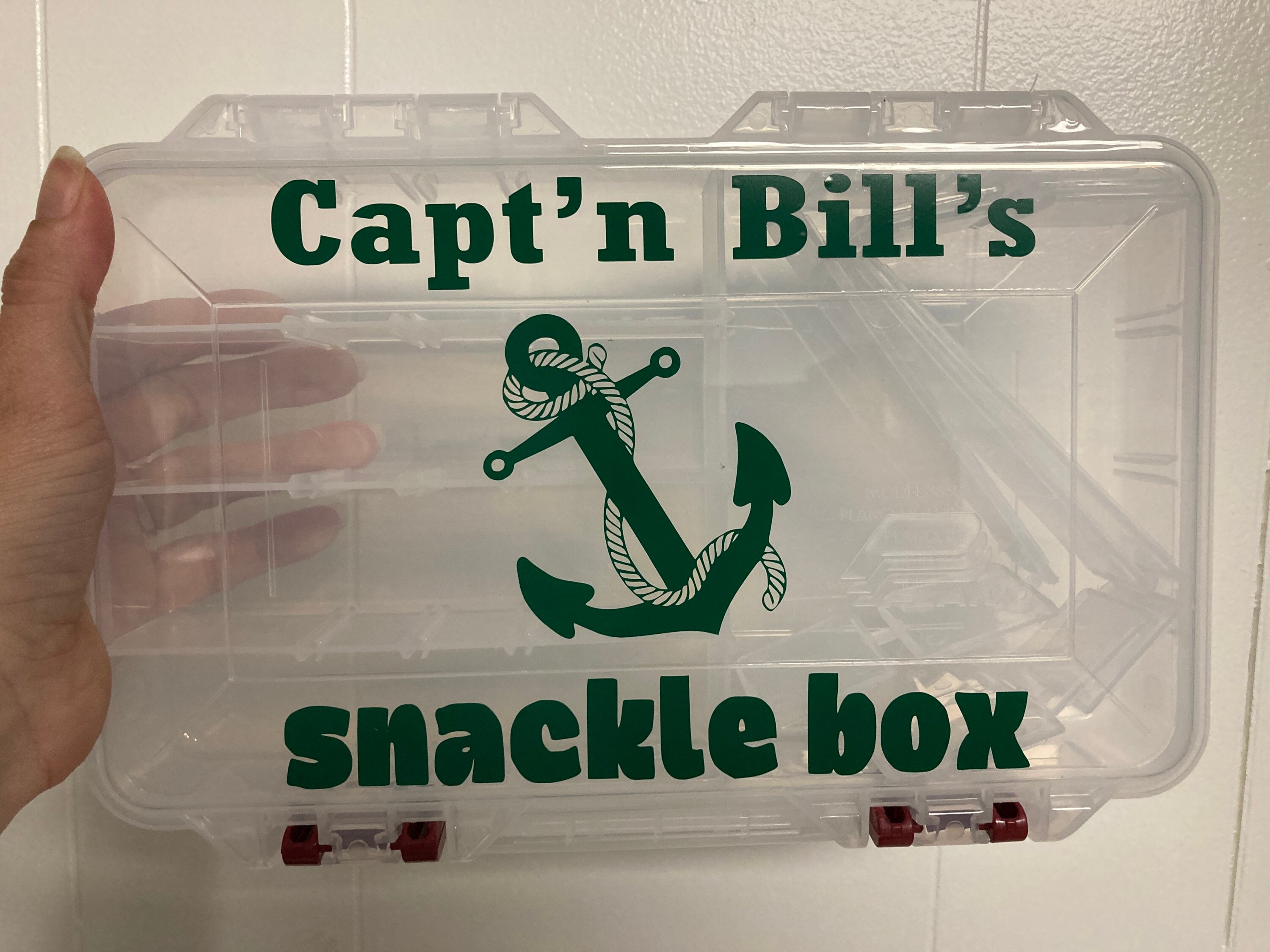 Personalized Snackle Box, Nautical Themed Snackle Box, Charcuterie on the  Go 