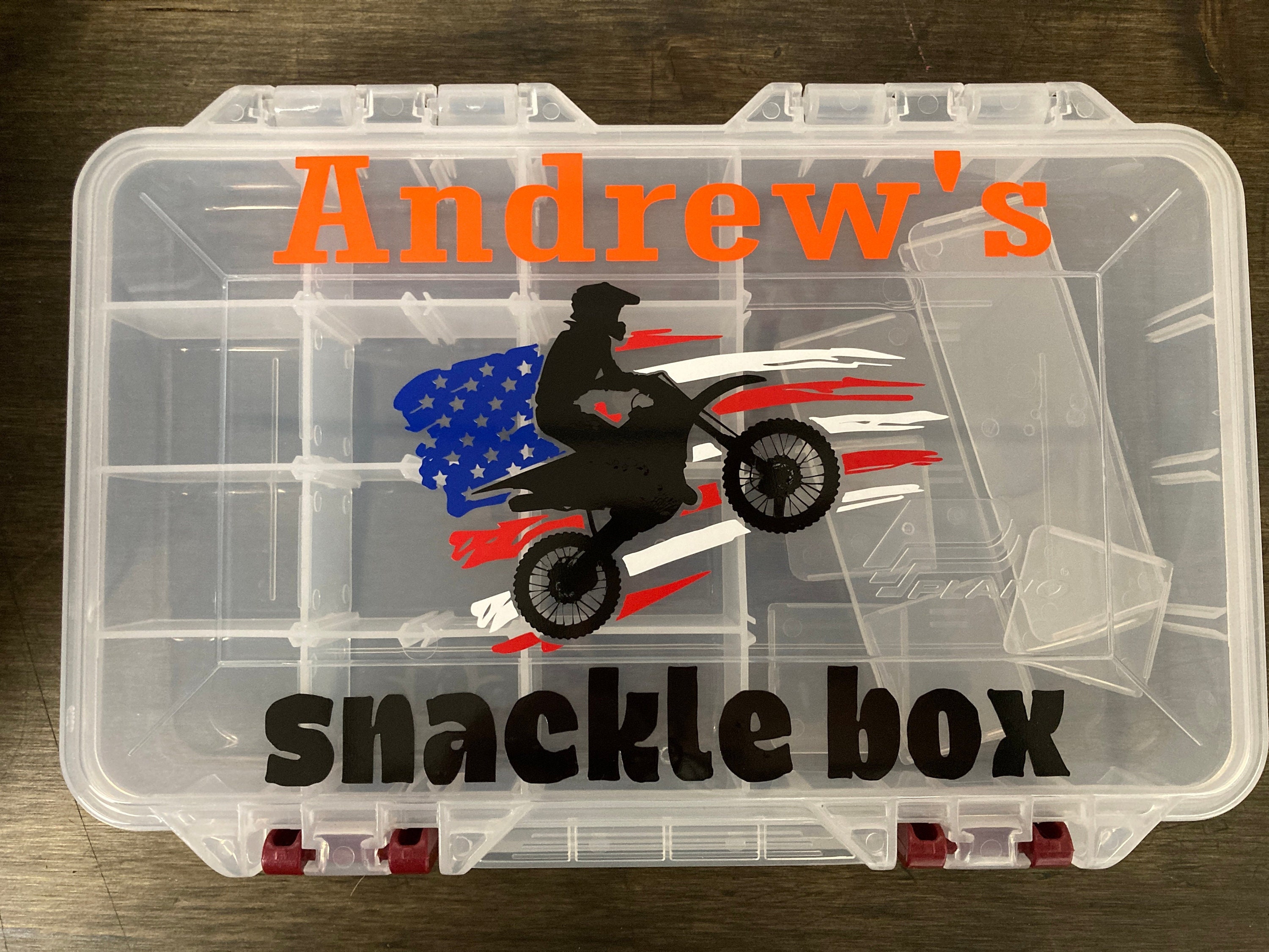 Personalized Snackle Box Custom Snack Box Beach/boat Back to
