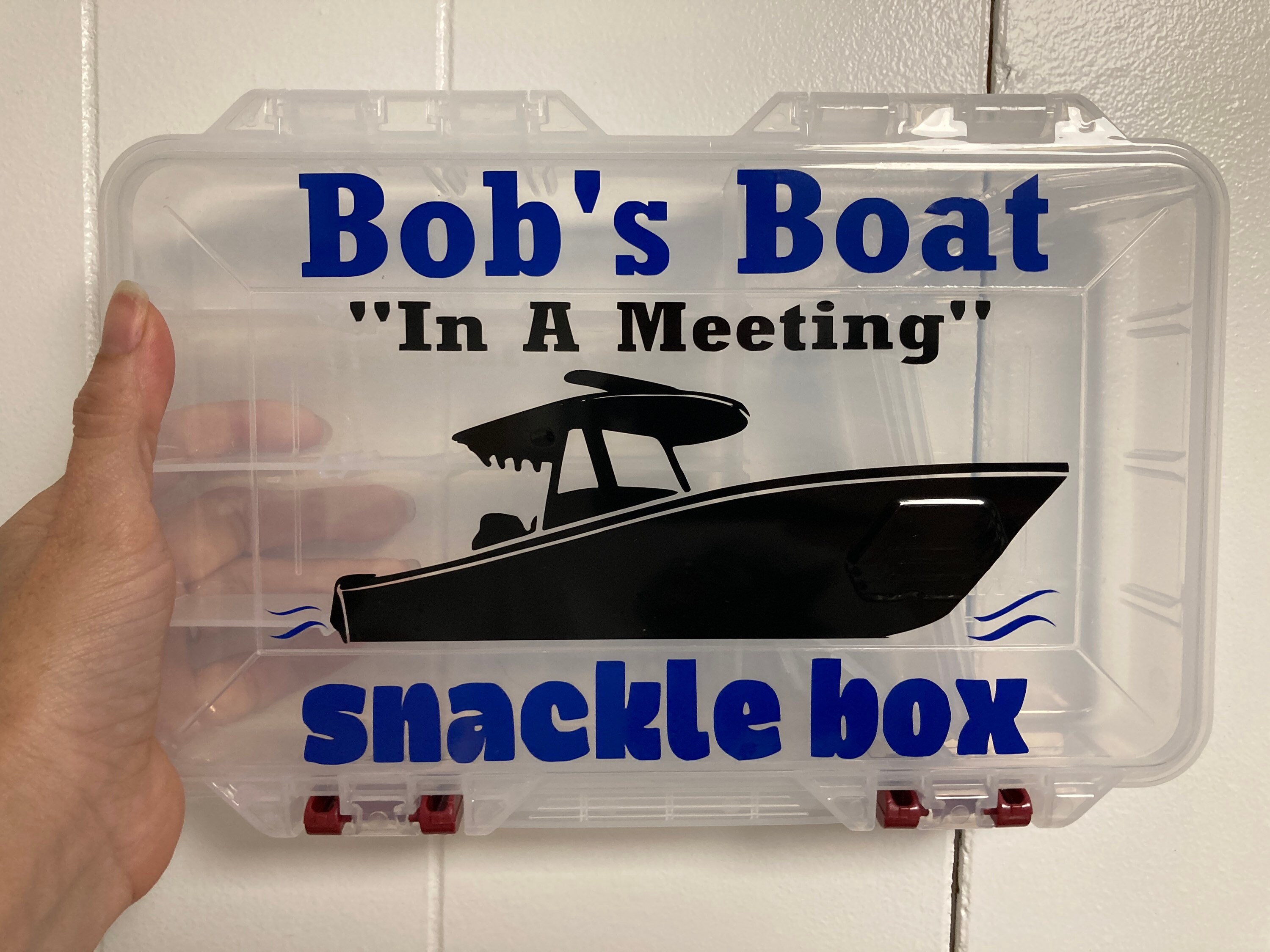 Personalized Snackle Box, Boat Snackle Box, Charcuterie on the Go